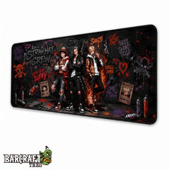 Mouse Pad XL One Piece: Straw Hat Urban Crew