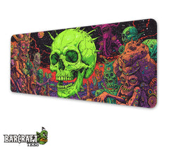 Psycho Skull Pad Mouse Gaming XL - Barcraft