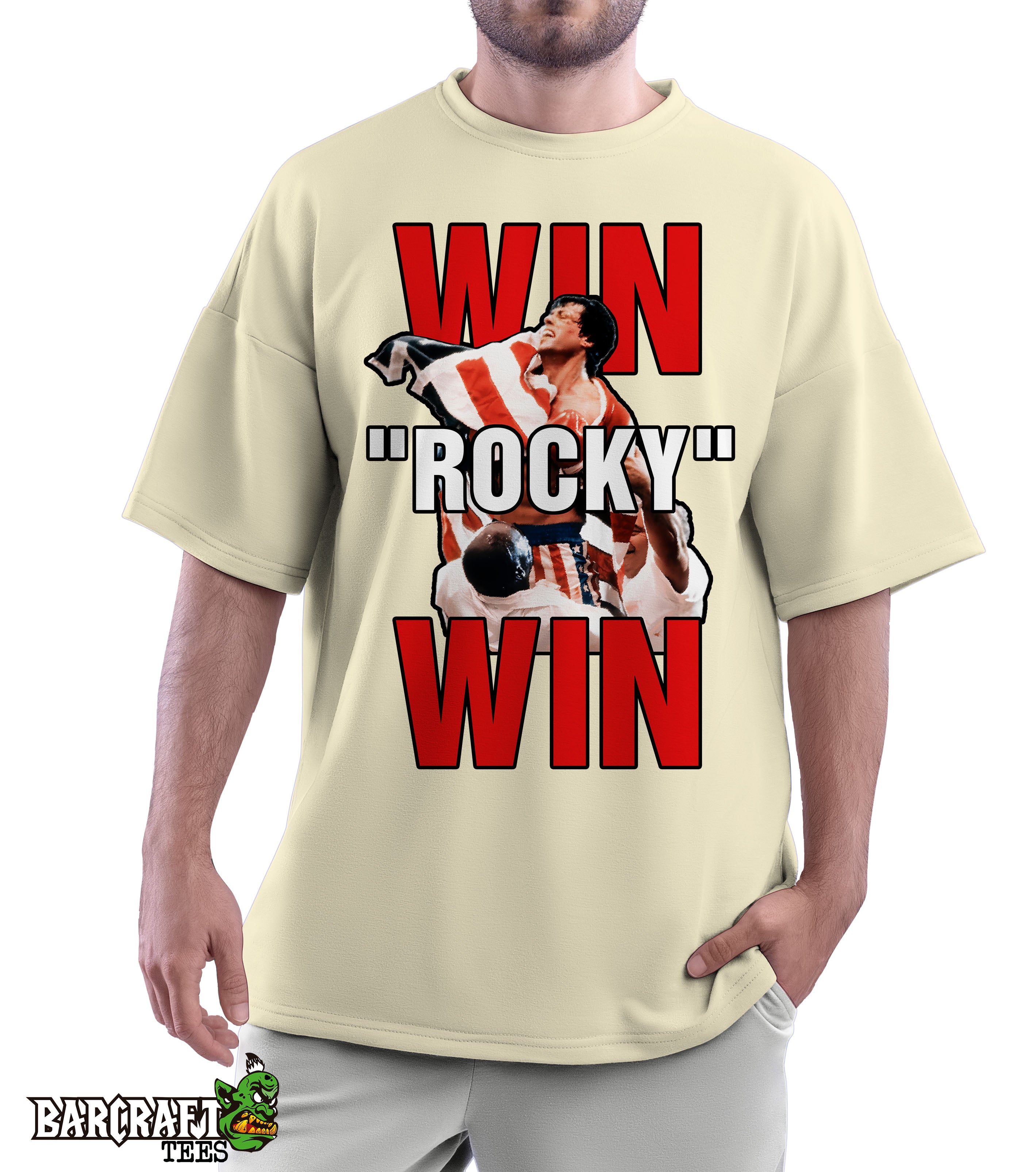 Win Rocky Win Oversize