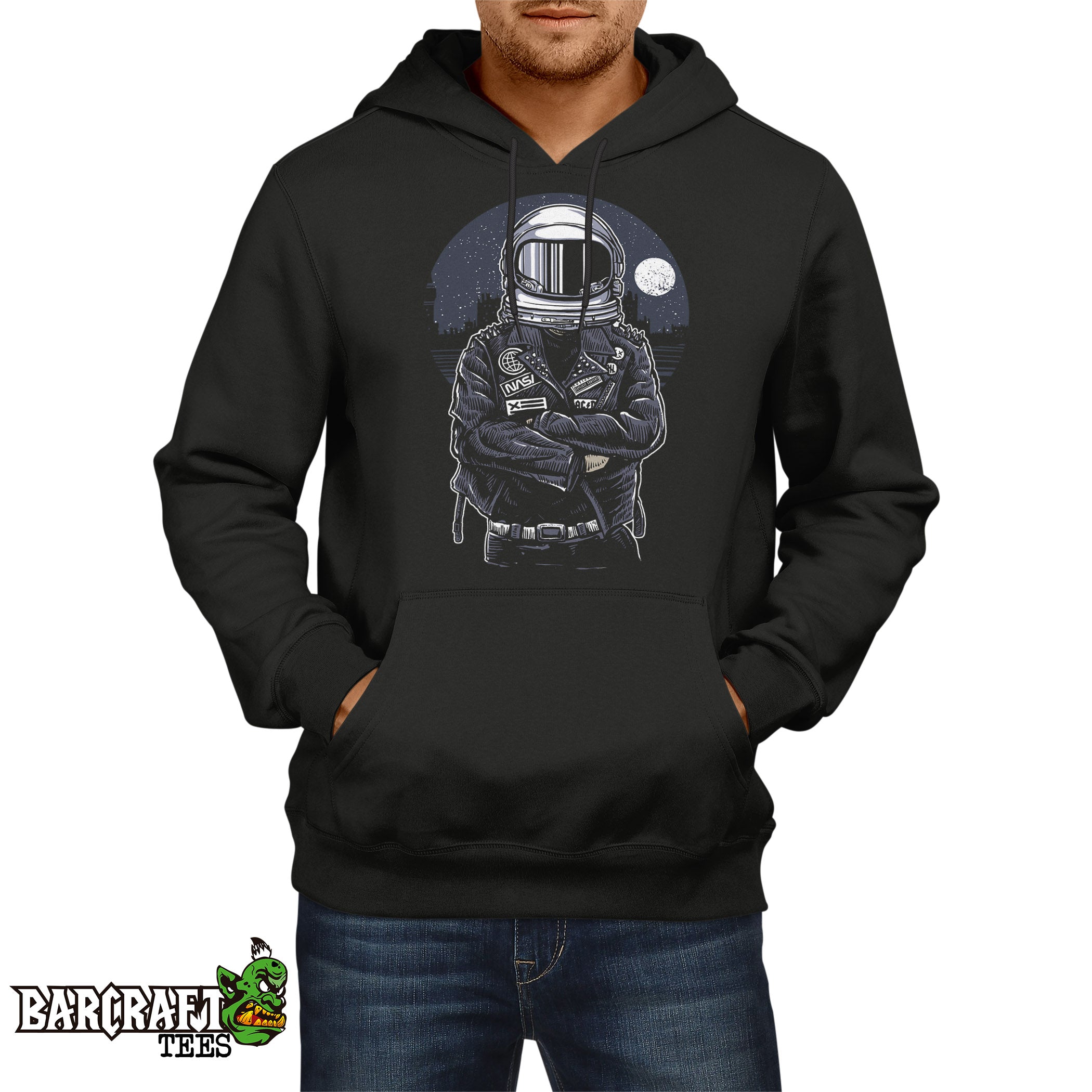 Astronaut rebeld Hoodie - Barcraft