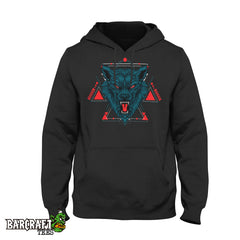 Blue wolf Hoodie - Barcraft