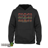 Delorean time machine dashboard Hoodie - Barcraft