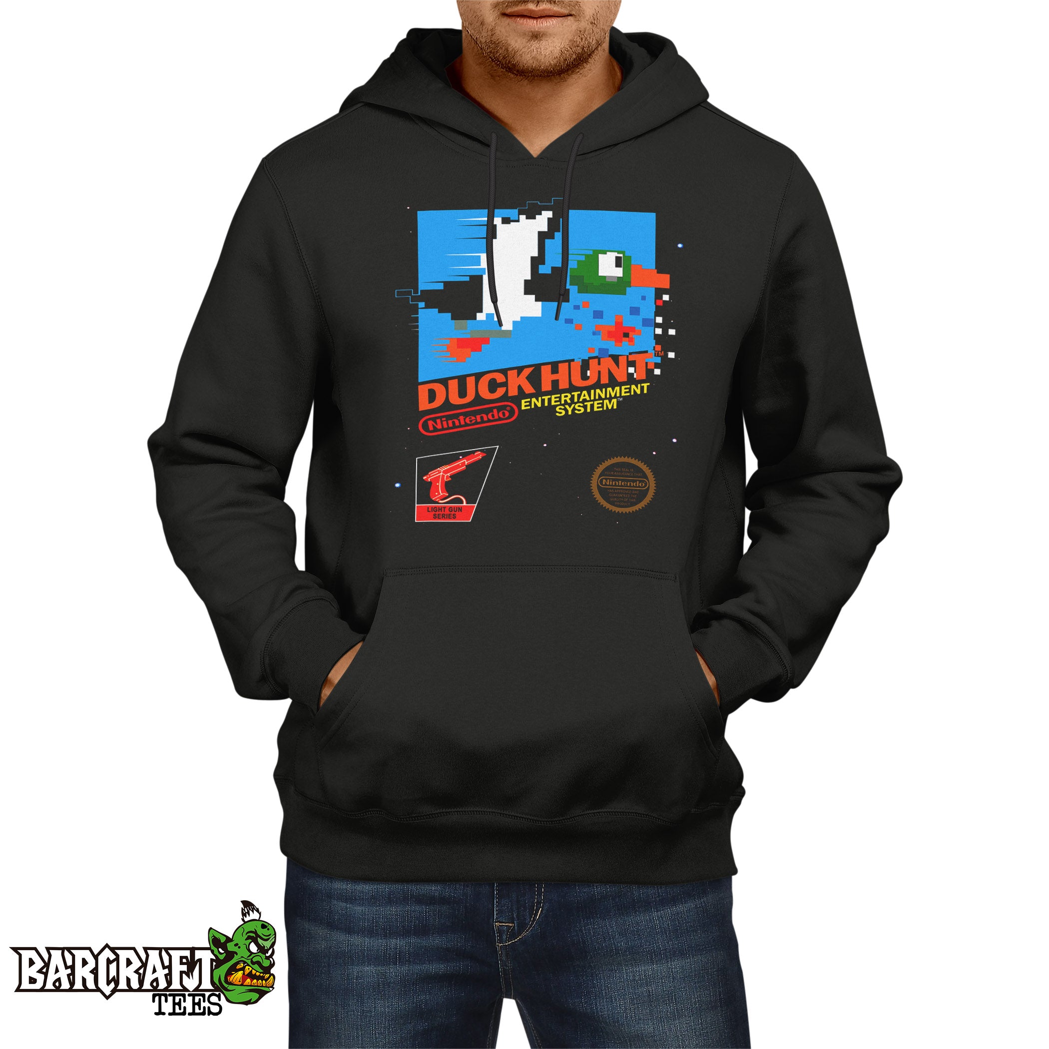 Duck hunt retro Hoodie - Barcraft