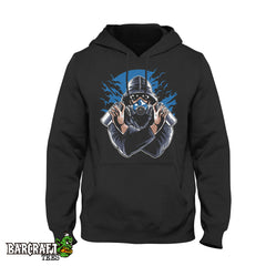 Graffiti gasmask Hoodie - Barcraft