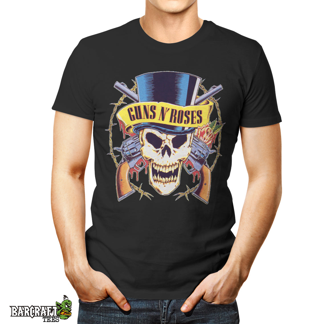 Guns And Roses Skull - Barcraft
