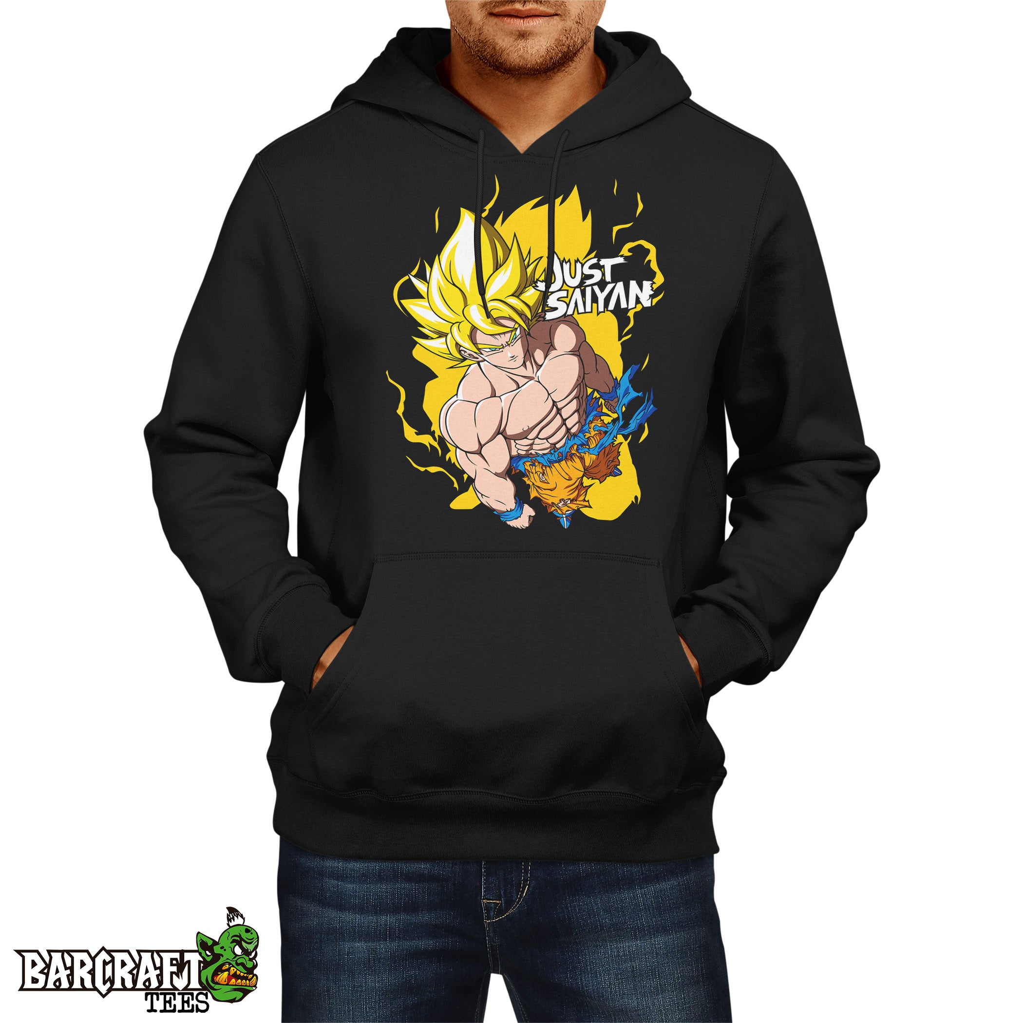 Just Saiyan Hoodie - Barcraft