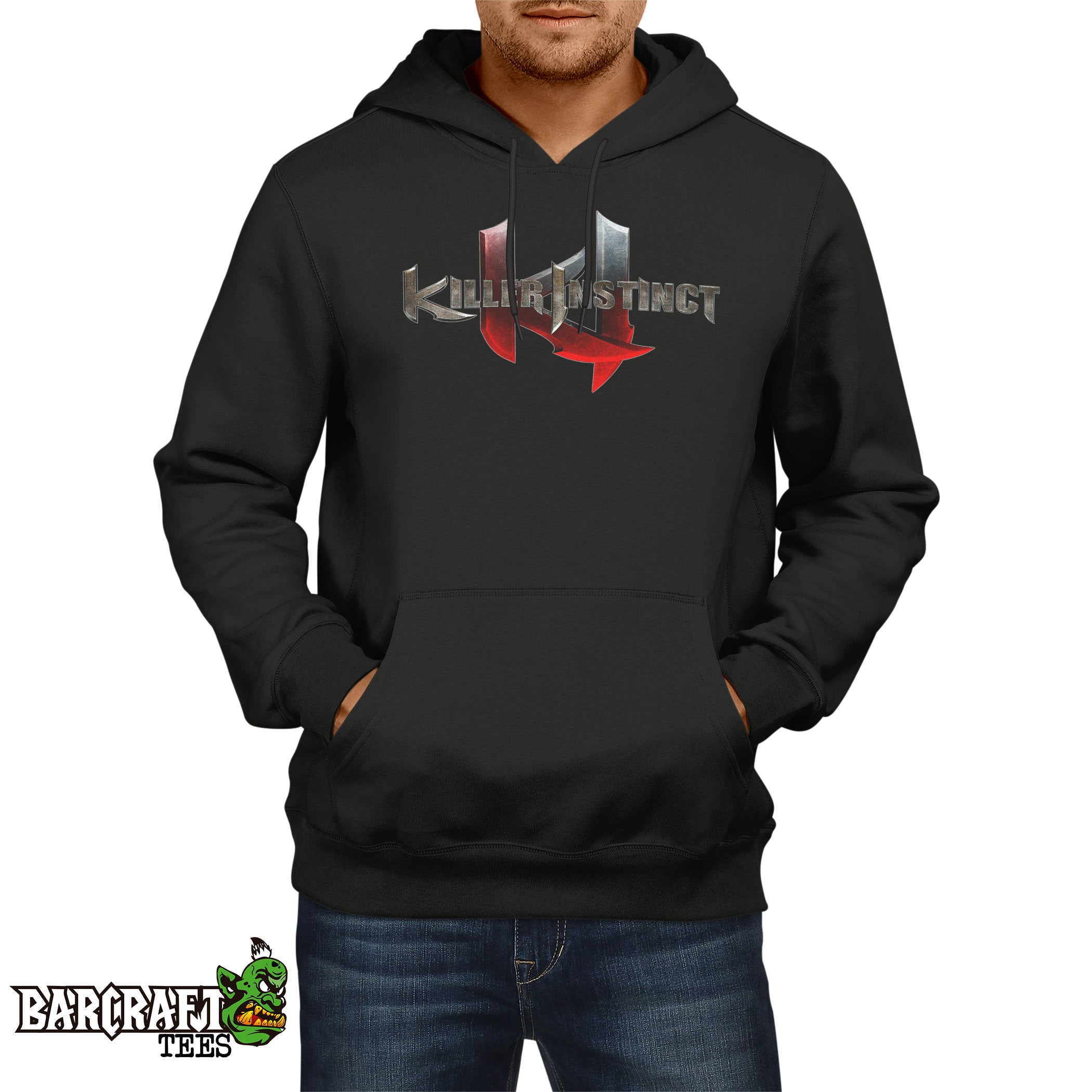 Killer Instinct Retro Hoodie - Barcraft