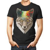 Camiseta Lobo Paisaje