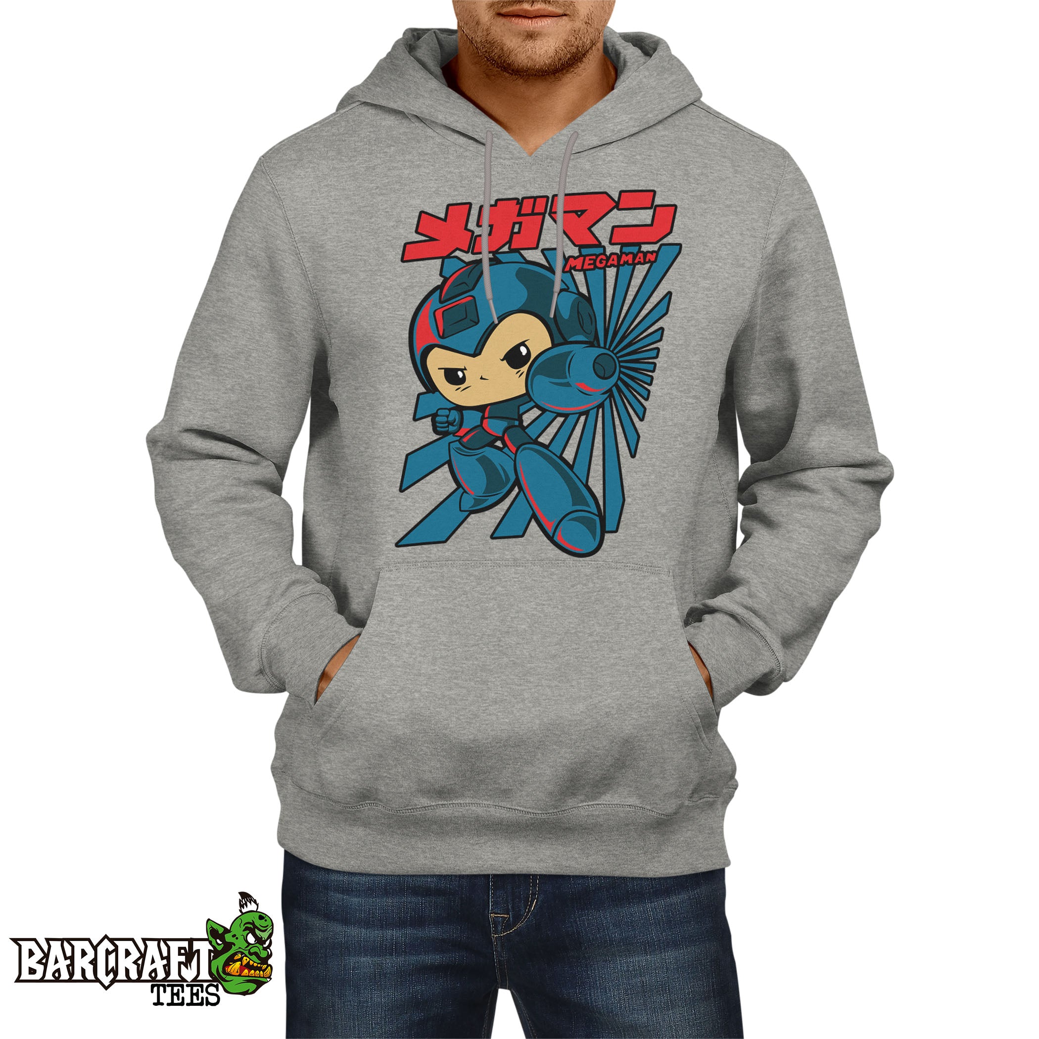 Megaman Hoodie - Barcraft