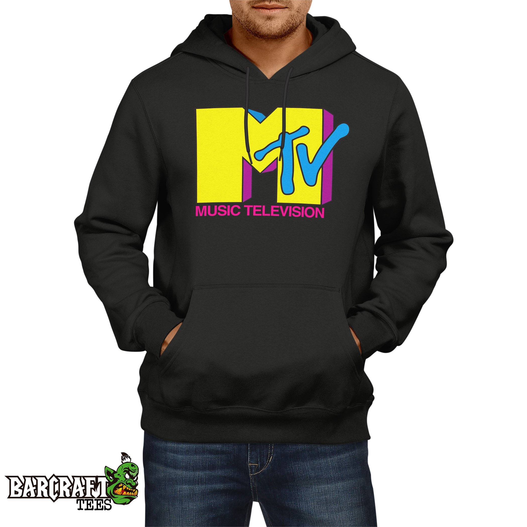 Mtv Retro 90's Hoodie - Barcraft