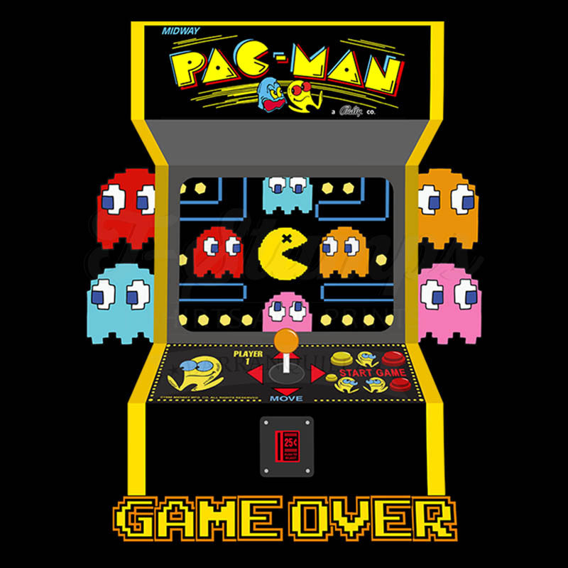 Pacman Arcade Arte
