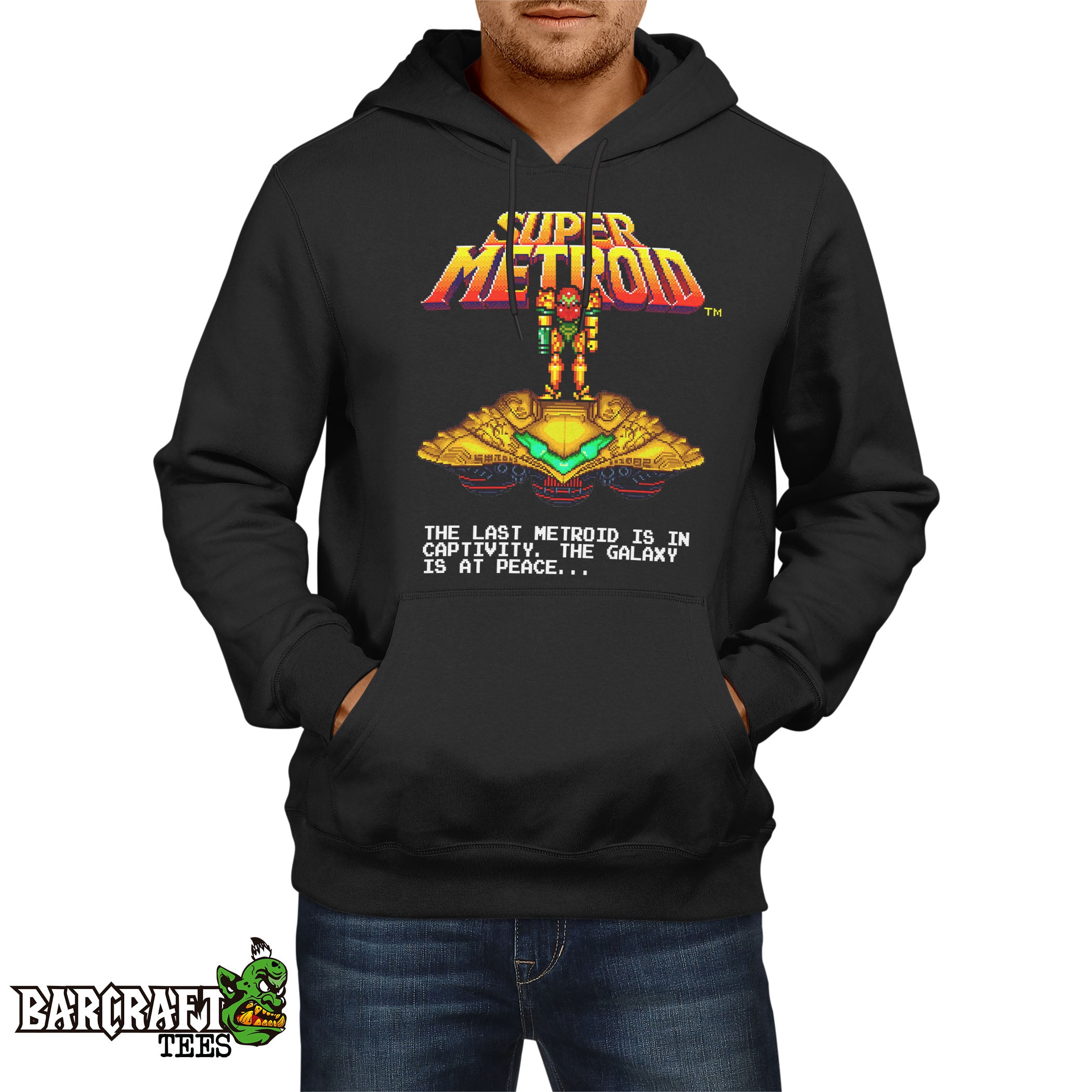 Samus's gunship Hoodie - Barcraft