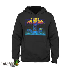 Super Metroid Retro Hoodie - Barcraft
