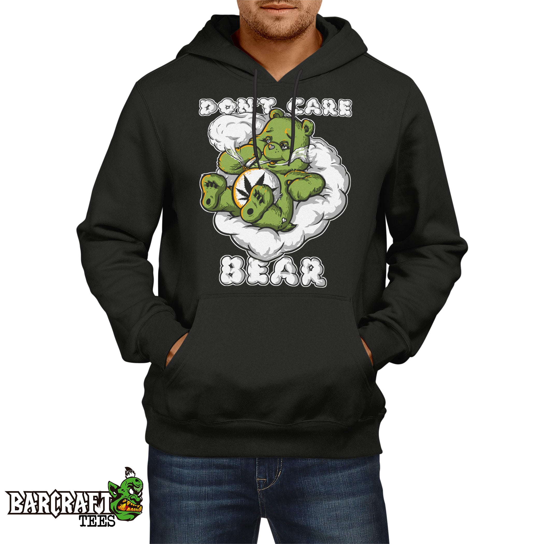 Teddy Bear Weed Hoodie - Barcraft