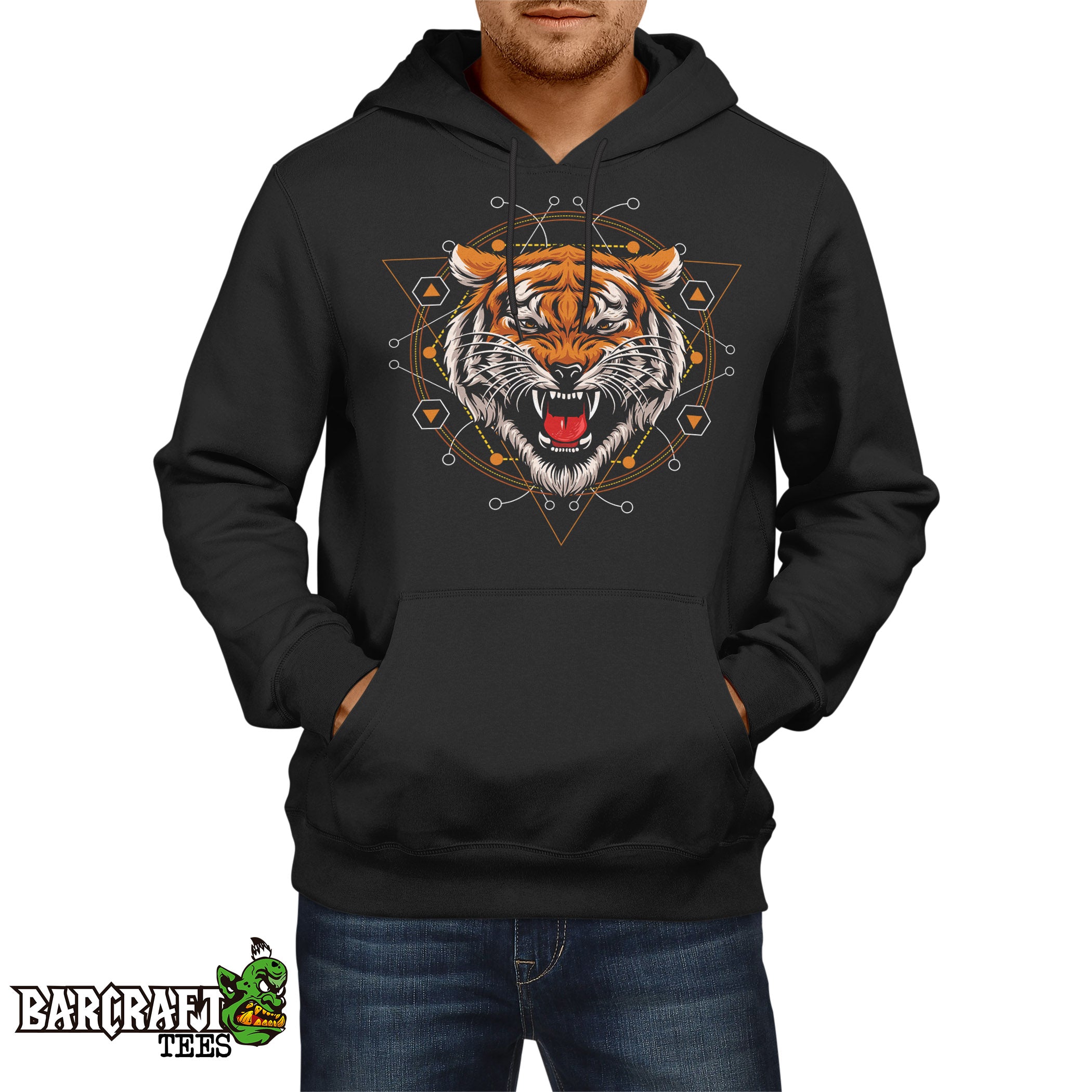 The Tiger Hoodie - Barcraft
