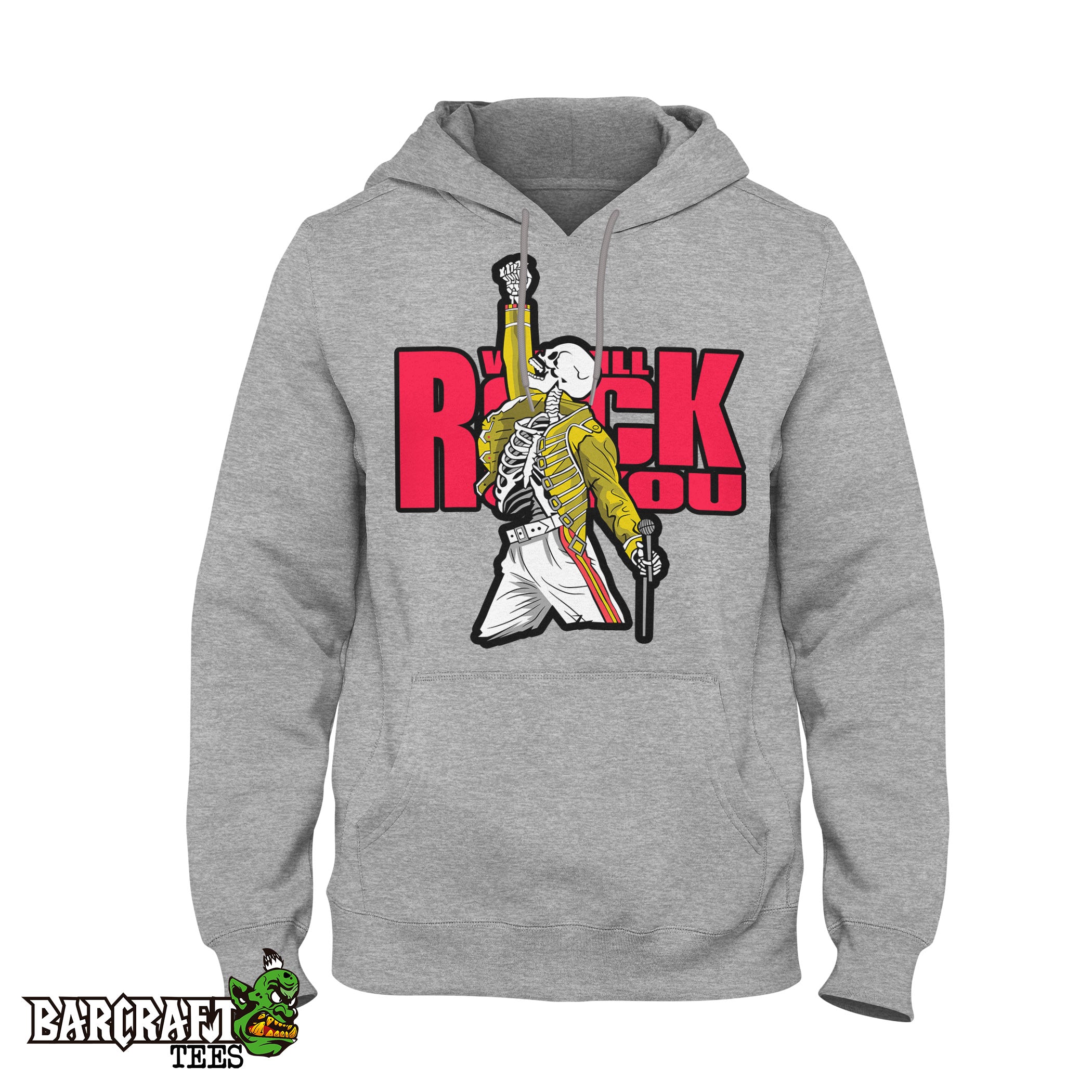 Will rock you Hoodie - Barcraft