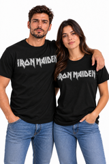 Camiseta Iron Maiden Logo Clásico | Heavy Metal | Tela Fría