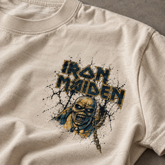 Camiseta Iron Maiden Piece of Mind | Heavy Metal | Oversize Premium