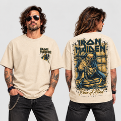 Camiseta Iron Maiden Piece of Mind | Heavy Metal | Oversize Premium