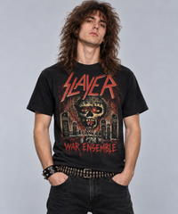 Camiseta Slayer WAR ENSEMBLE - Urbana Premium