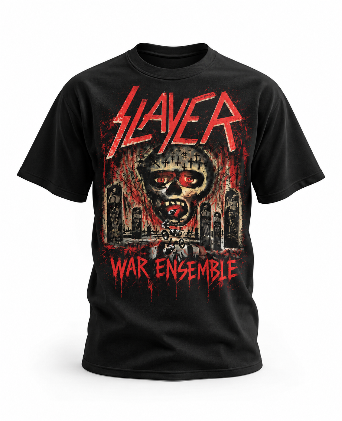 Camiseta Slayer WAR ENSEMBLE - Urbana Premium
