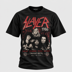 Camiseta Slayer 1986 | Thrash Metal | Urbana Premium