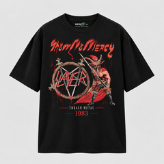Camiseta Slayer Show No Mercy 1983 | Thrash Metal | Oversize Premium