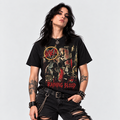Camiseta Slayer Raining Blood | Thrash Metal | Urbana Premium