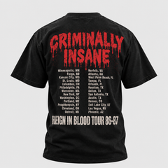 Camiseta Slayer Hell on Tour 1986-87 | Thrash Metal | Urbana Premium