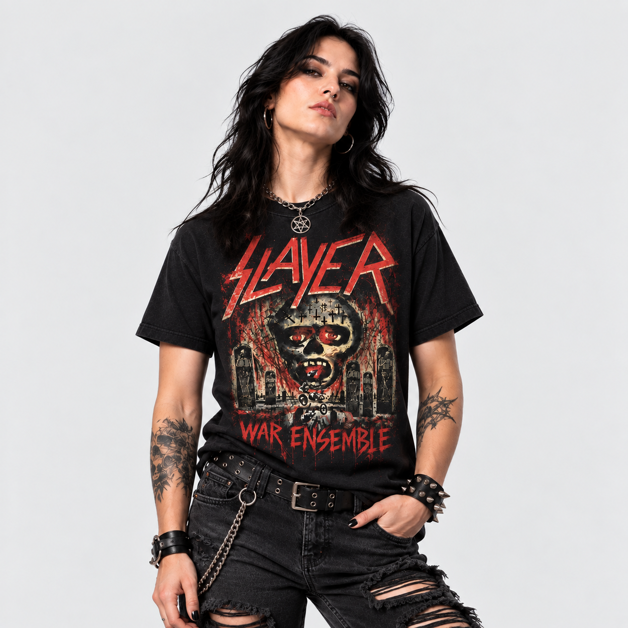 Camiseta Slayer War Ensemble | Thrash Metal | Urbana Premium