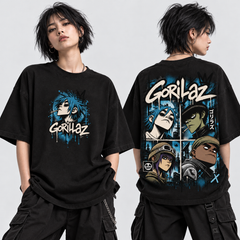 Camiseta Gorillaz Demon Days | Oversize Premium