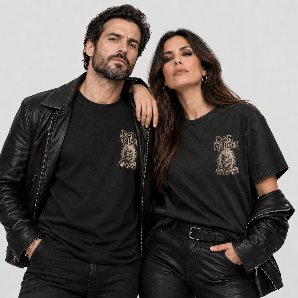 Camiseta Iron Maiden Clásica | Heavy Metal | Urbana Premium