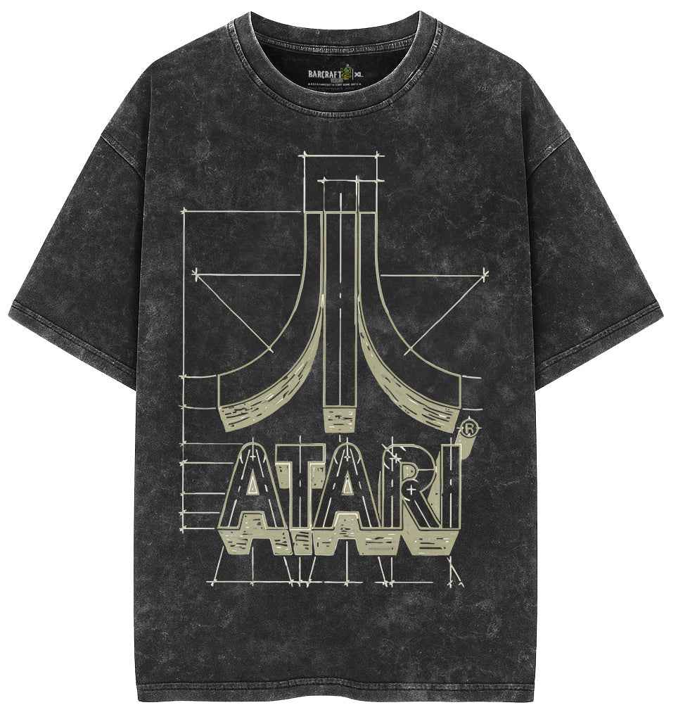 Atari Acid Wash Oversized