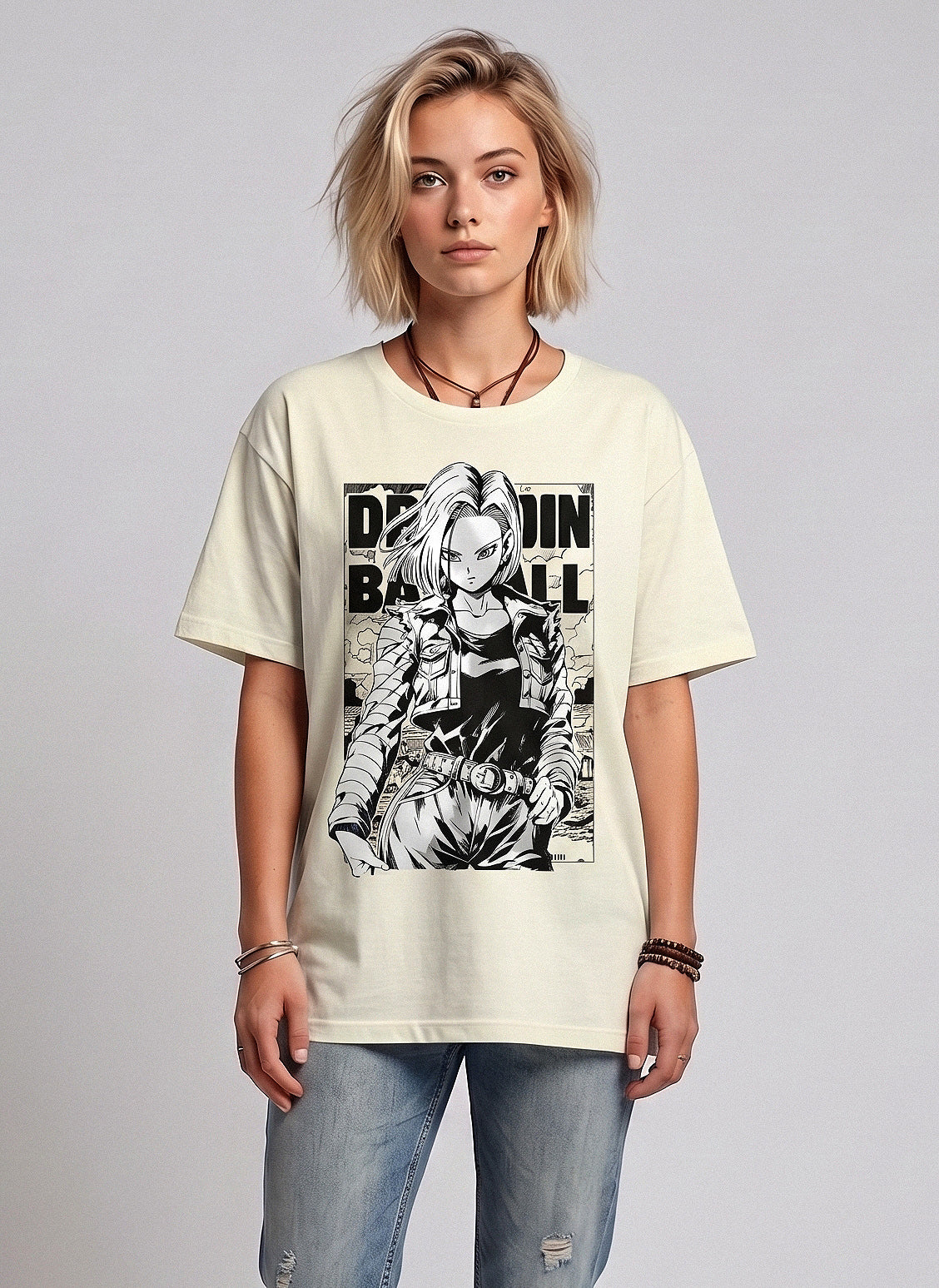 Camiseta Androide 18 Cold Instinct – Urbana Premium