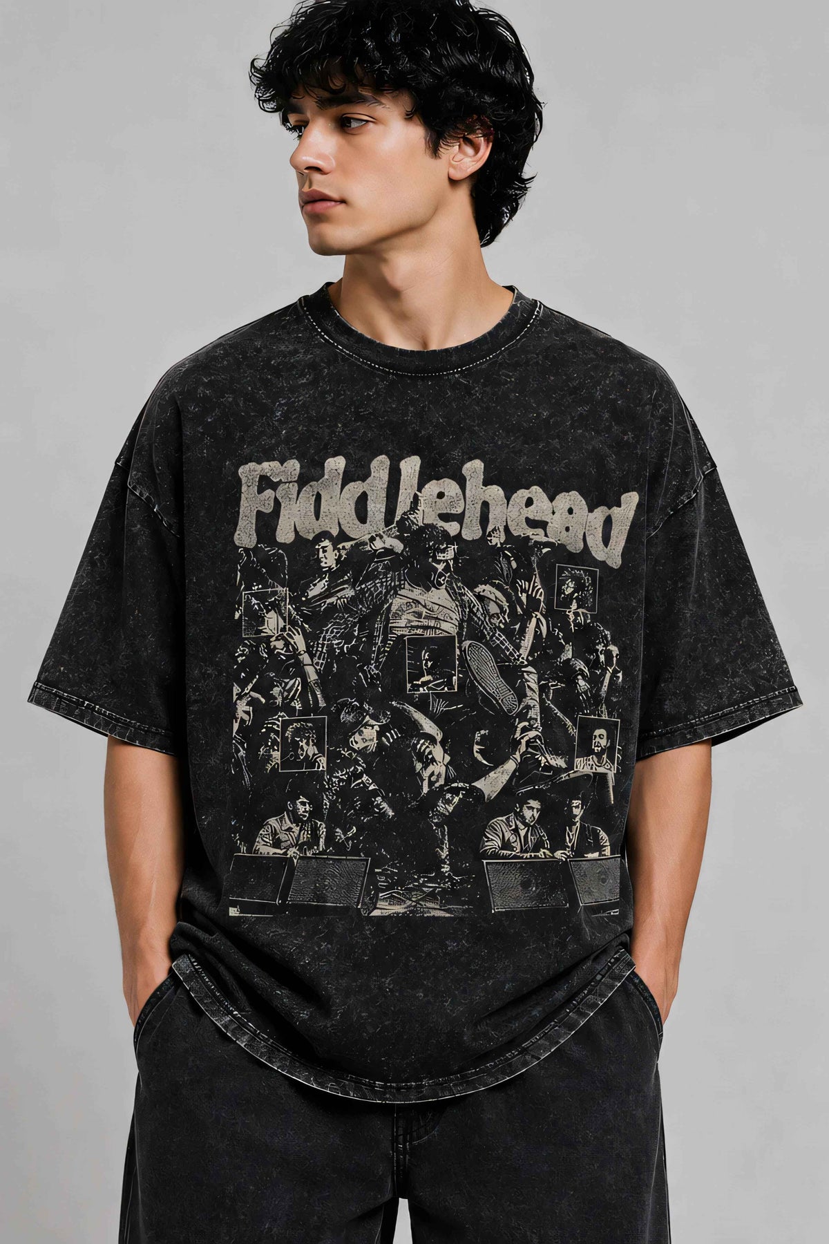 Camiseta Fiddlehead Get My Mind Right –Acid Wash Edition