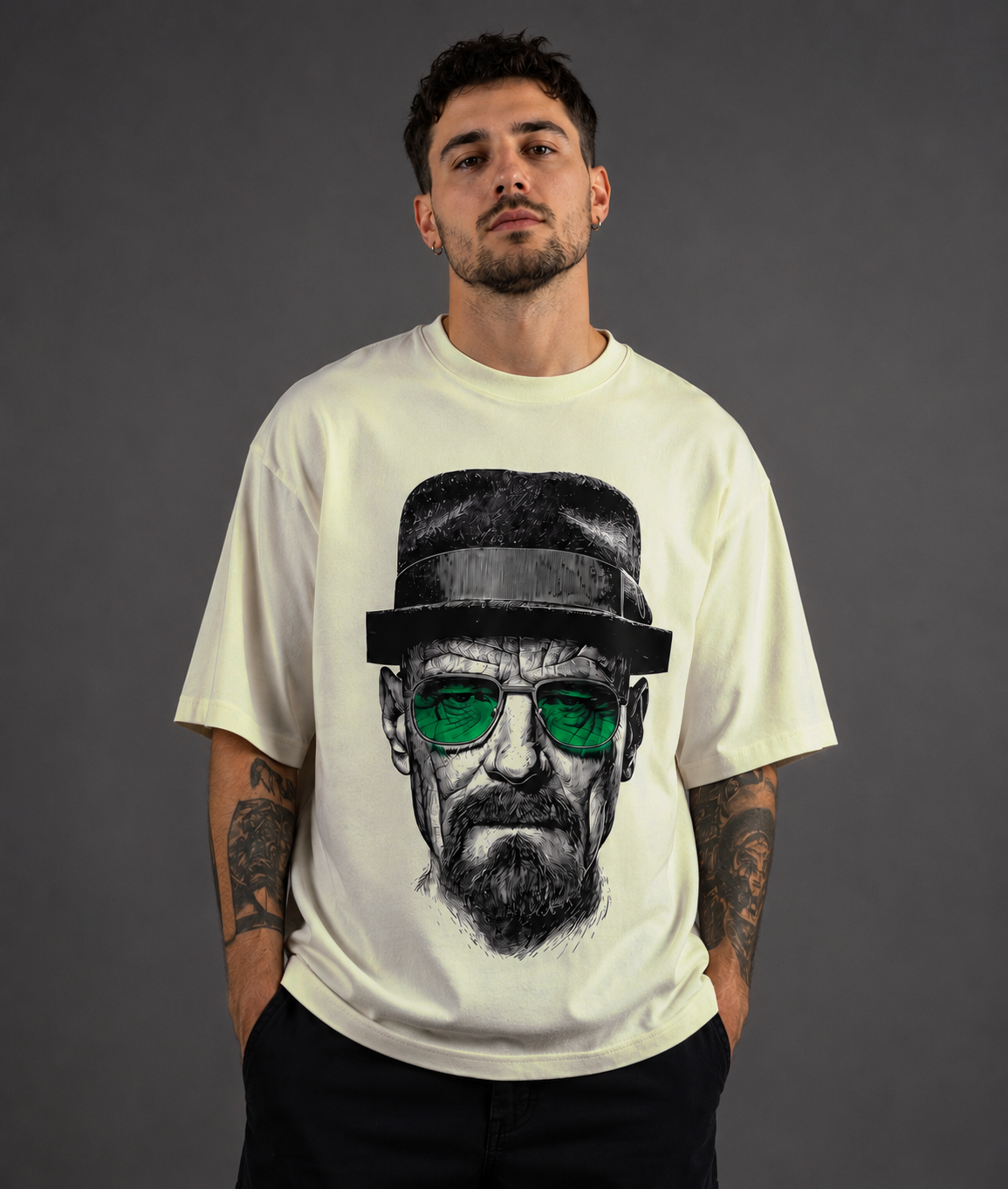 Camiseta Oversized Heisenberg Say My Name