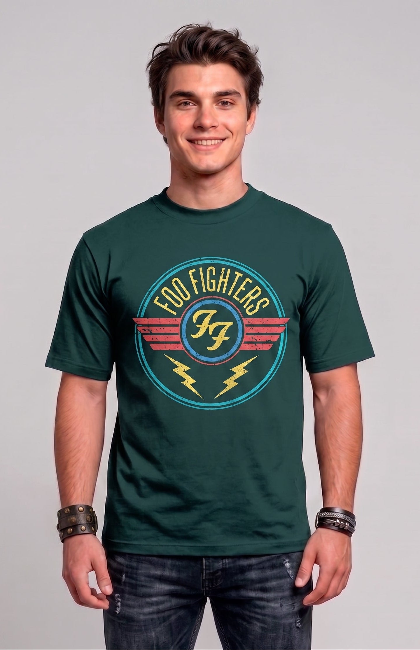 Camiseta Foo Fighters Vintage Wings – Urbana Premium