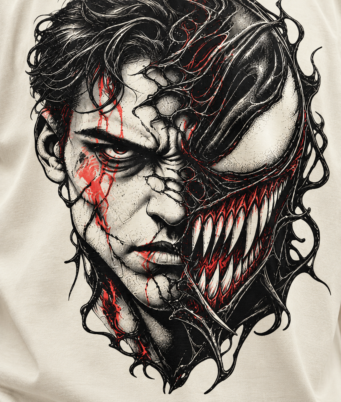 Camiseta Urbana Premium: Symbiote Infected