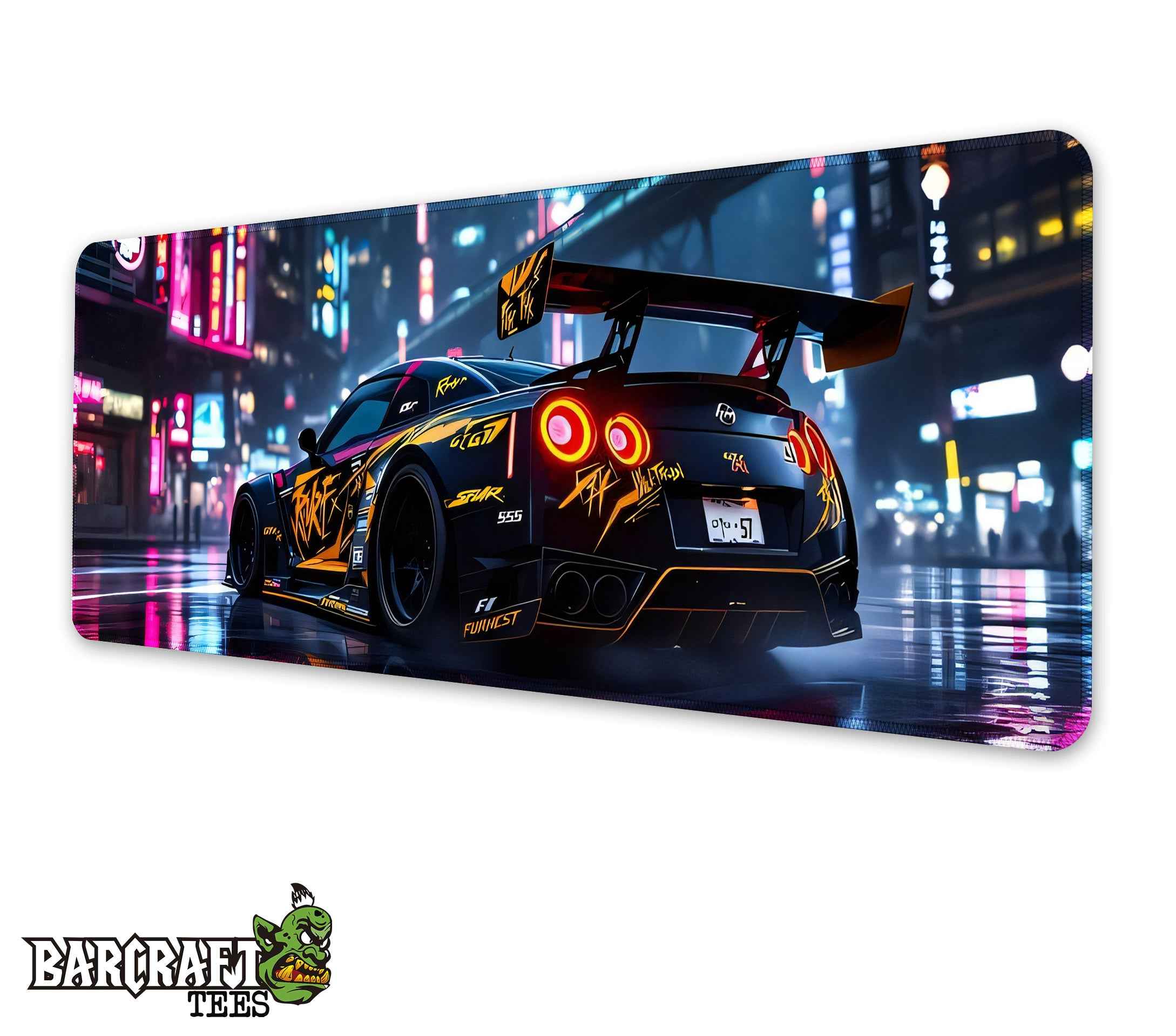 GTR Cyberpunk Mouse pad Gaming XL
