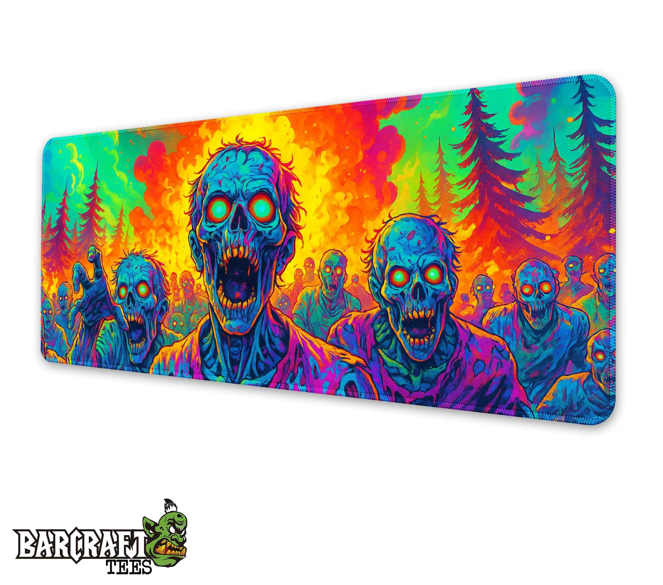 Horda Zombie Pad Mouse Gaming XL