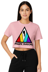 Imagine Dragons Prisma Crop Top