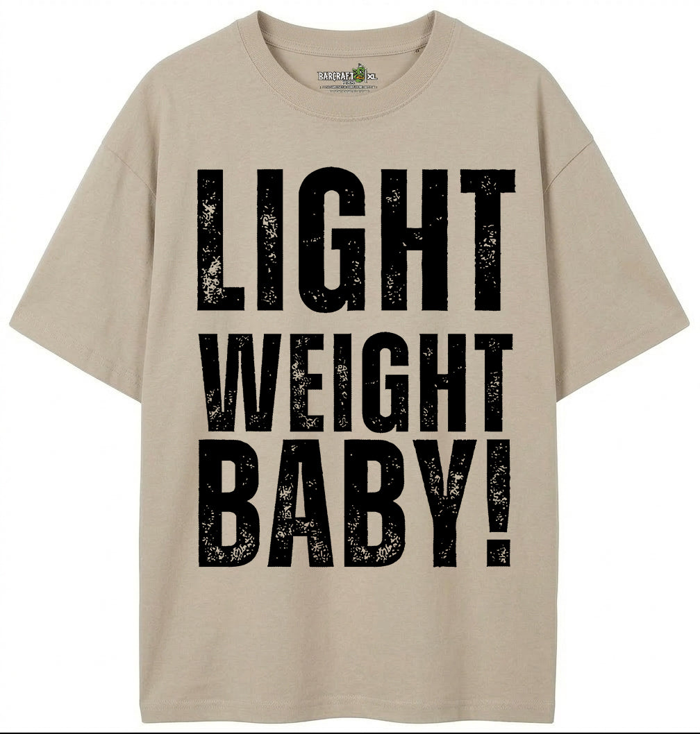 Camiseta  Light Weight Baby! – Oversized