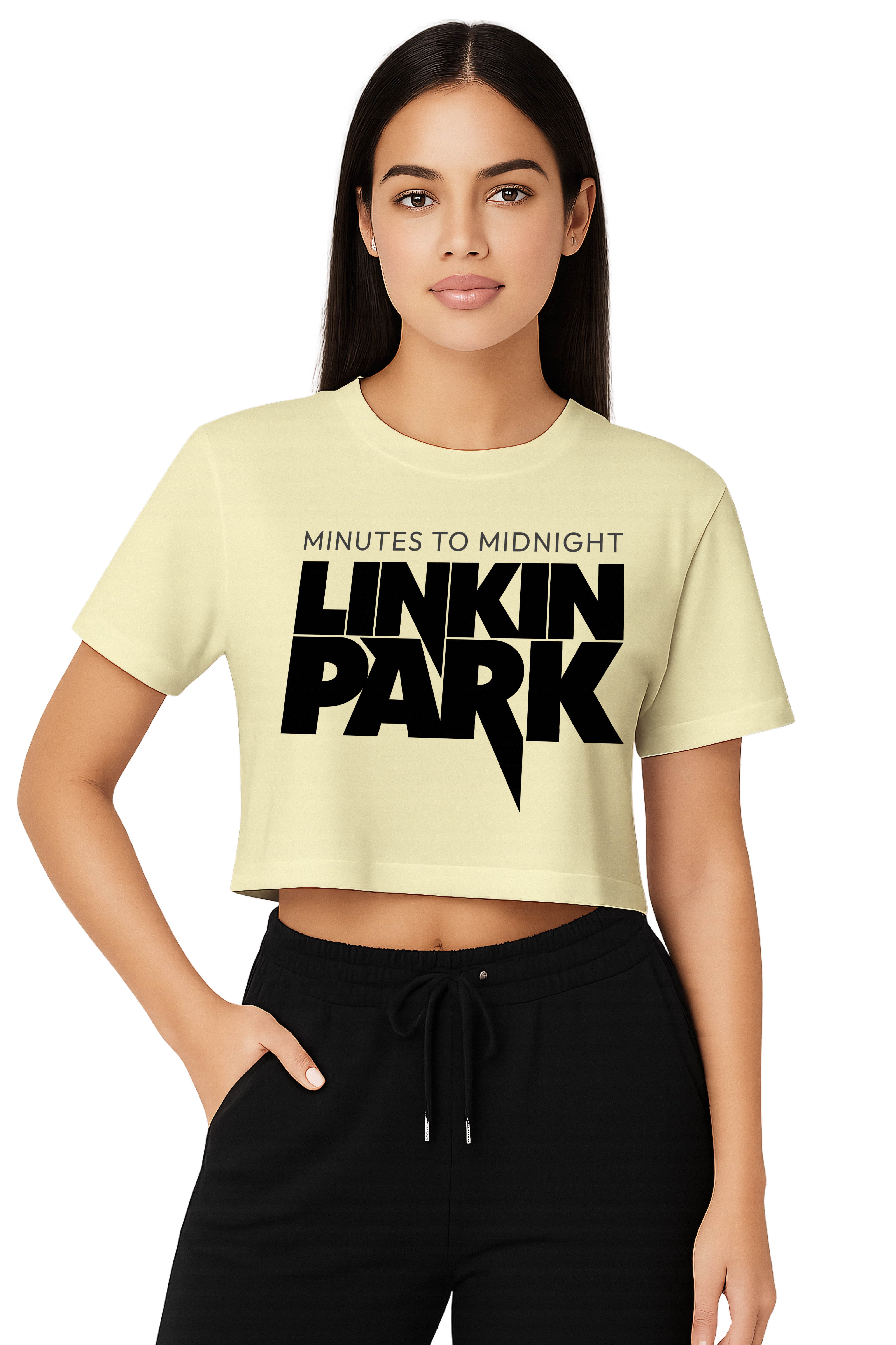 Linkin Park Minutes To Midnight Crop Top
