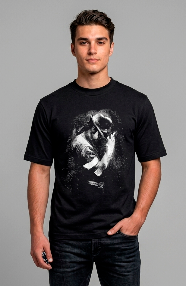 Camiseta Michael Jackson Smooth Silhouette Urbana premium