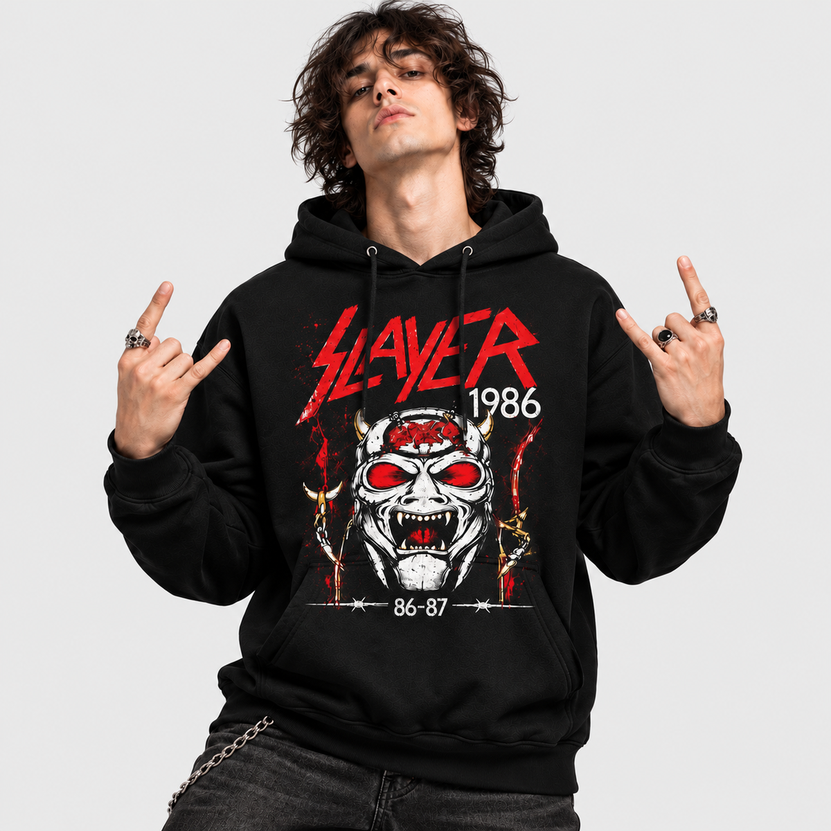 Hoodie Slayer Hell  1986-87 | Thrash Metal