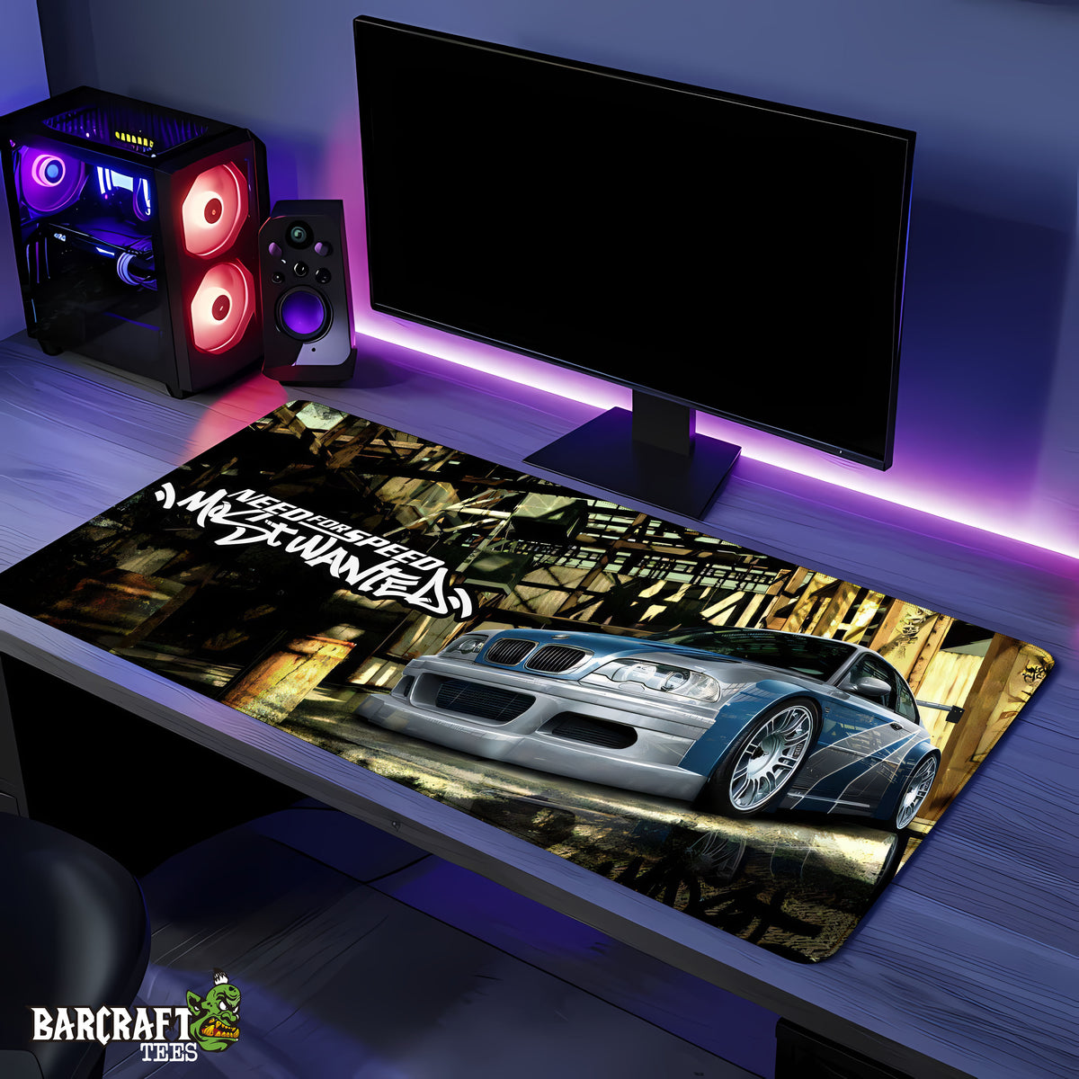 Most Wanted Mouse pad Gaming XL