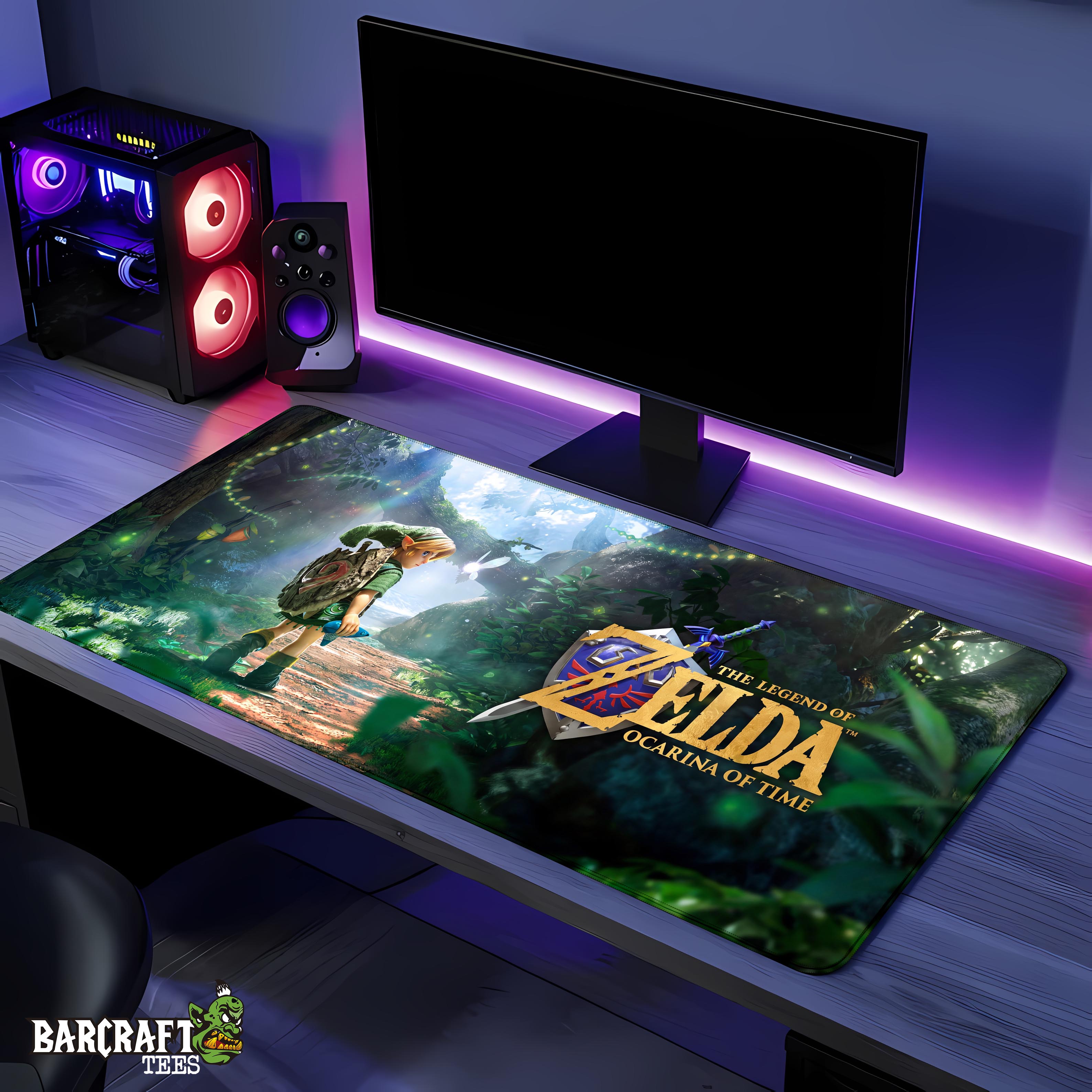 Mouse Pad XL Zelda Ocarina of Time: Hero's Awakening