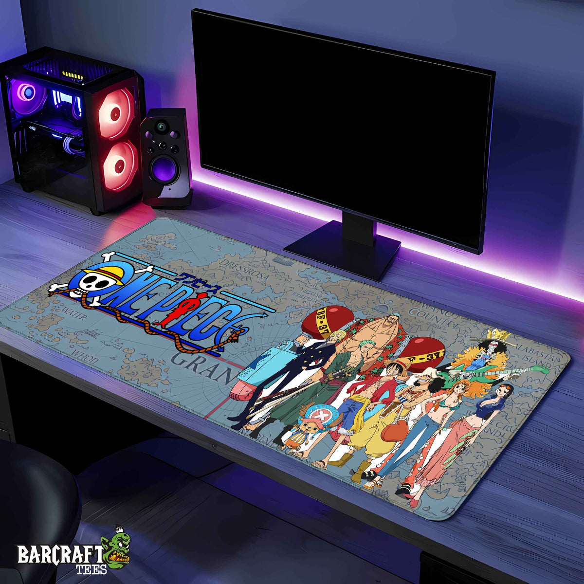 One Piece Map Pad Mouse Gaming XL