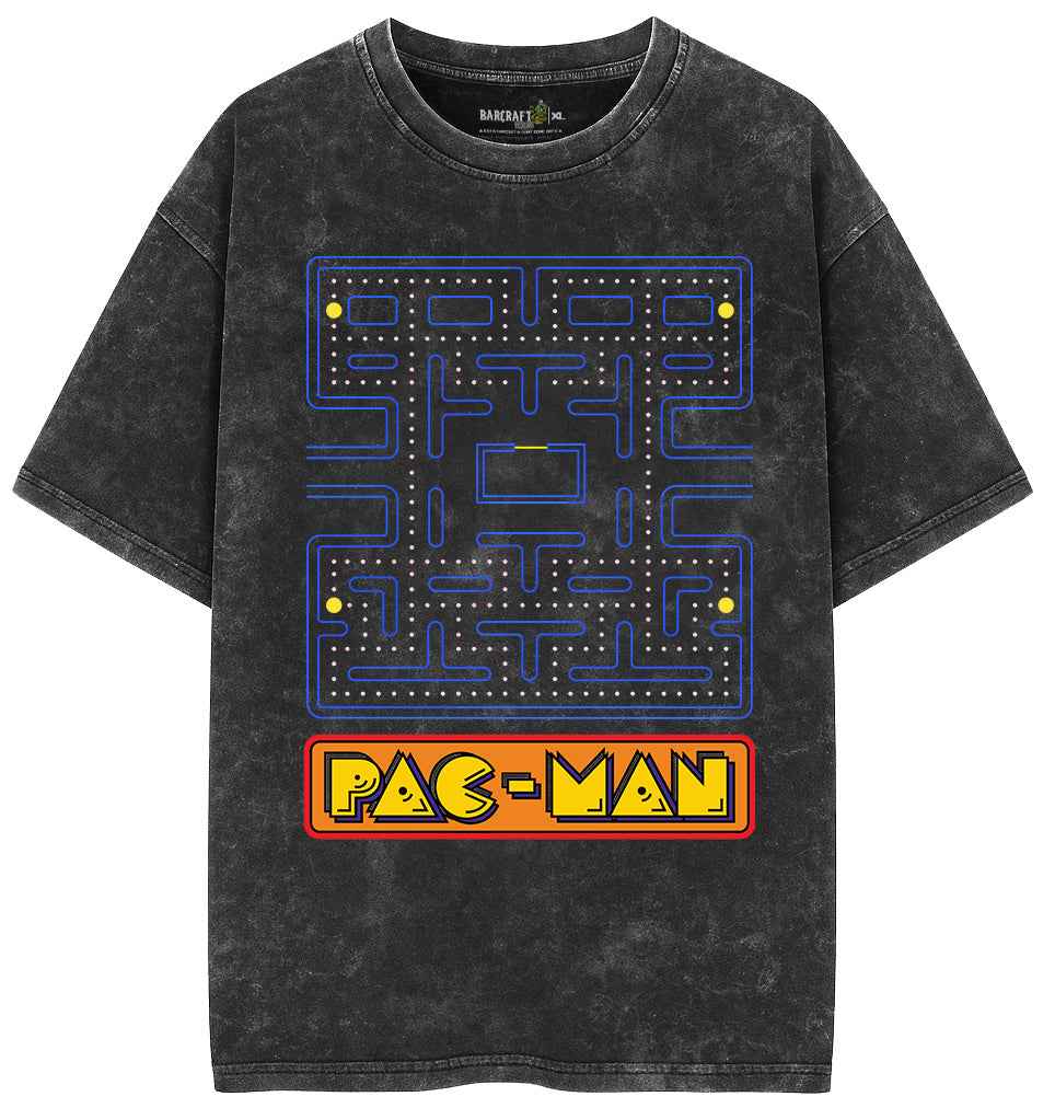 Pac-man Acid Wash Oversized