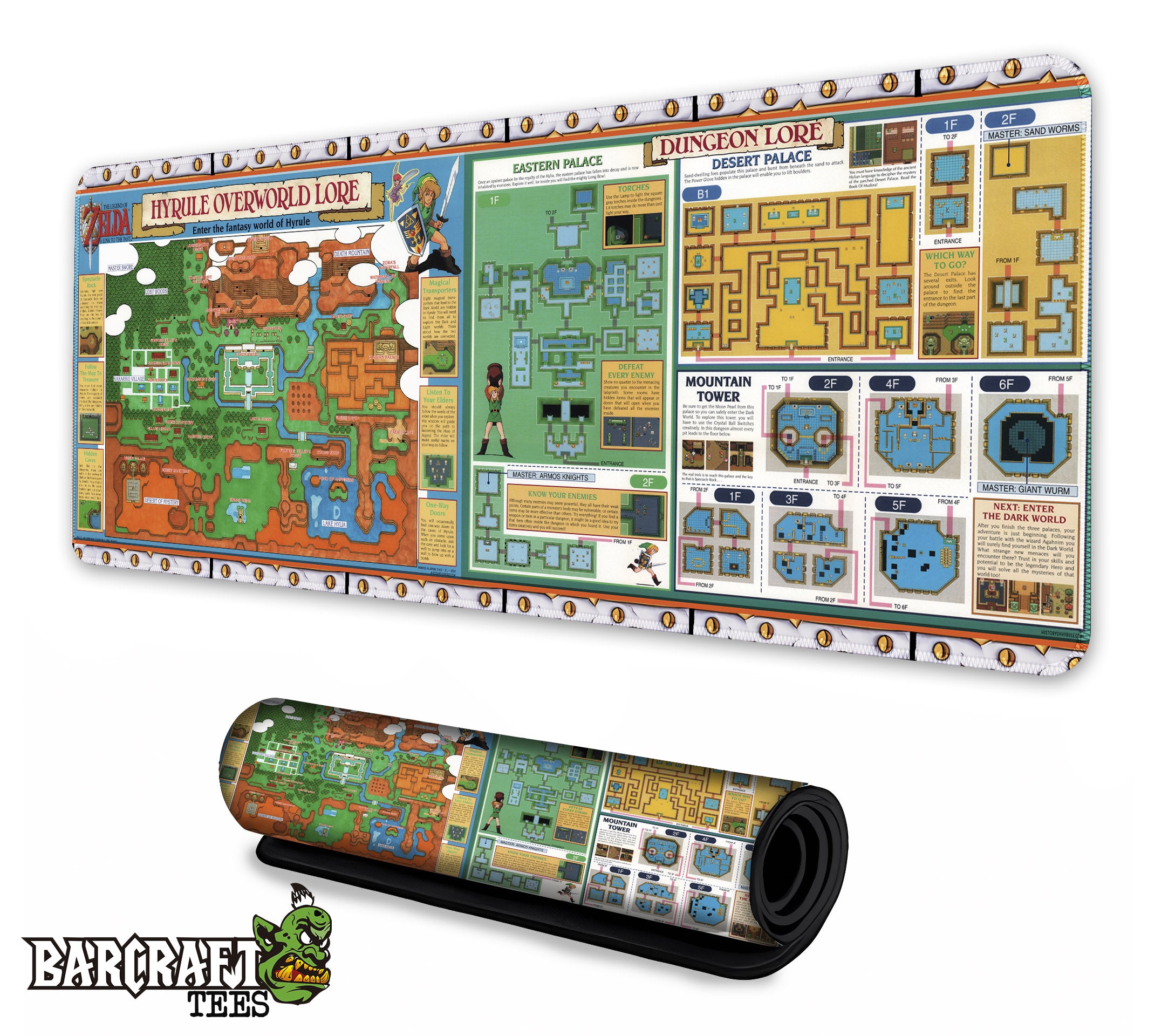 Link To The Past Pad Mouse Gaming XL